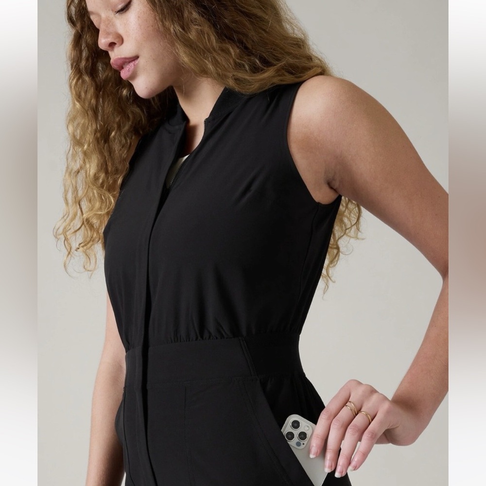 Athleta  Brooklyn Utility Jumpsuit - Picture 2 of 8